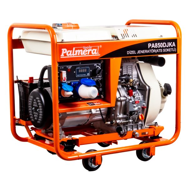 PA850DJK5A EUR5 JENERATÖR 6,9 kVA DİZEL MARŞLI ATS UYUMLU PALMERA